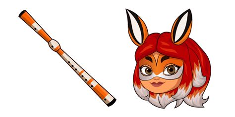 Her superhero name was revealed at a TFOU press conference on August 31, 2017. . Rena rouge flute